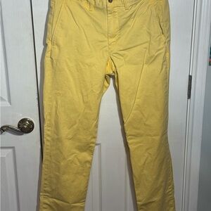 Ralph Lauren Men's Sunny Yellow Chinos